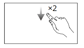 打开快捷面板界面示意图